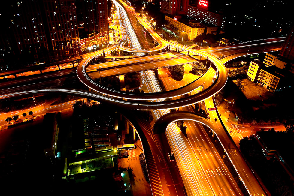 灯光照明摄影夜景led灯光拍摄空间摄影 