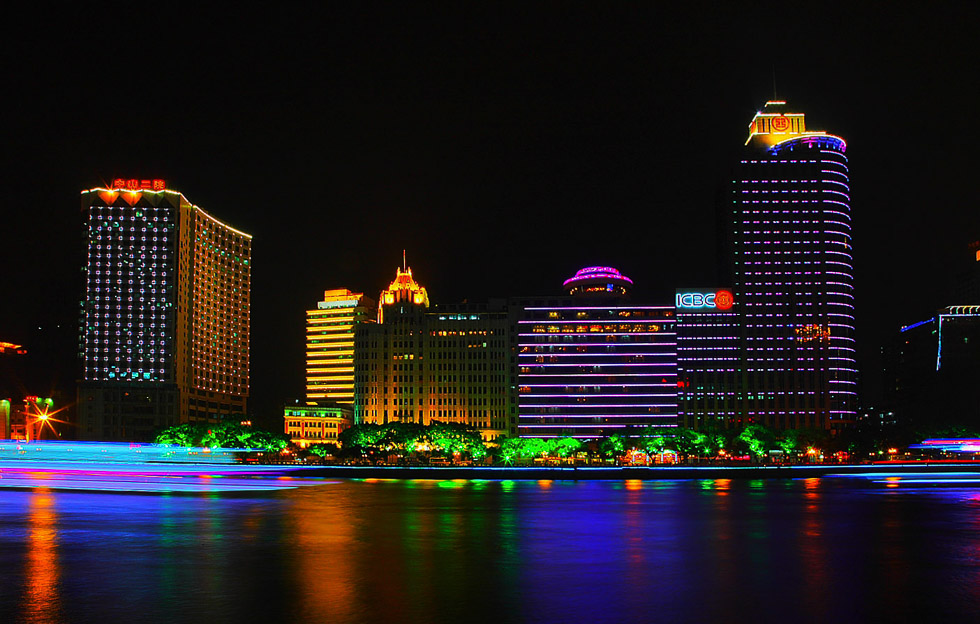 灯光照明摄影夜景led灯光拍摄空间摄影 