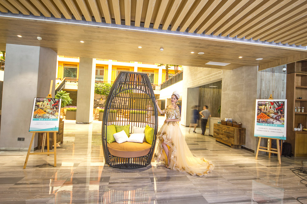 美豪酒店专业摄影亚洲小姐人物代言拍摄